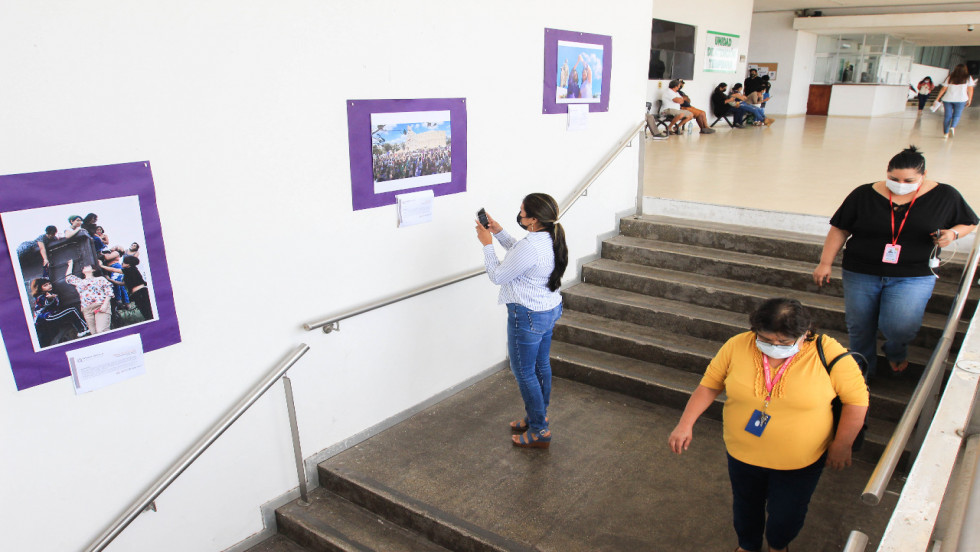 Fiscalía General del Estado promueve sororidad, con exposición fotográfica