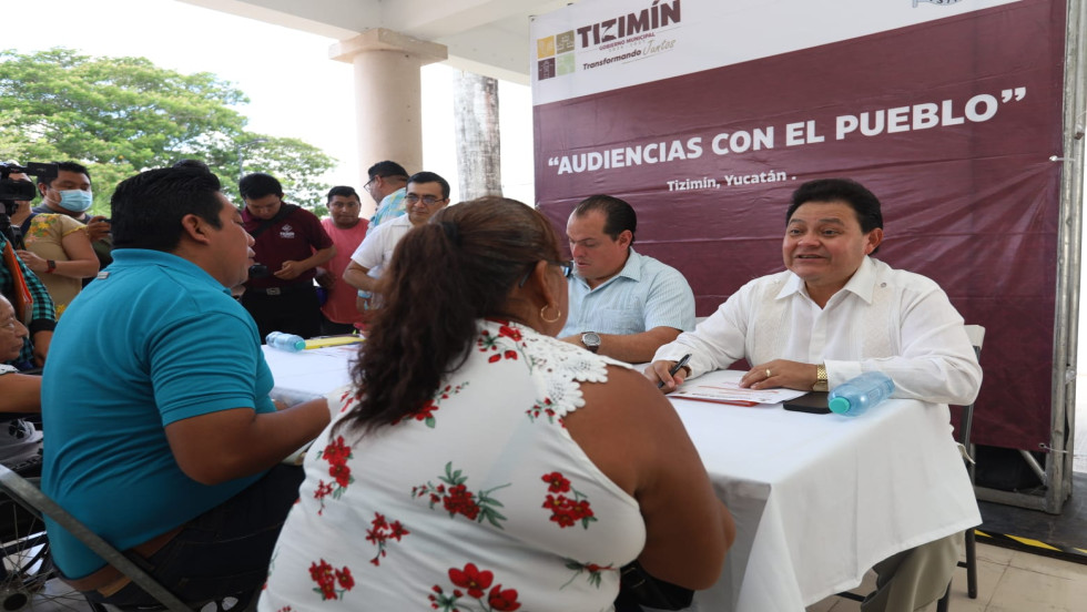 En audiencia con el pueblo de Tizimín, anuncia Fiscal remodelación  de la agencia en ese municipio