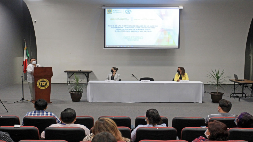 Inician jornadas especializadas en justicia alternativa