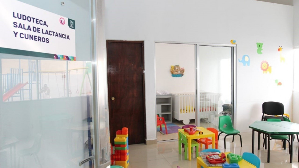 Brinda FGE espacios para lactancia materna