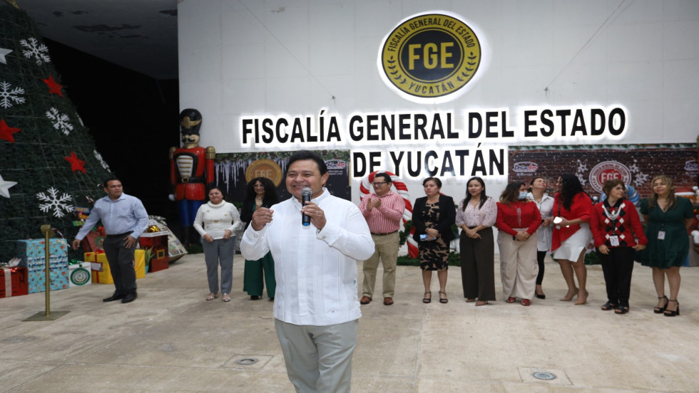 La magia de la Navidad llegó a la Fiscalía