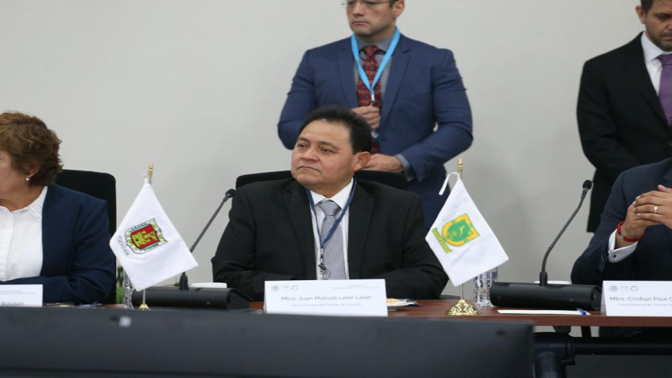 Fiscal de Yucatán participa en Conferencia Nacional de Procuración de Justicia