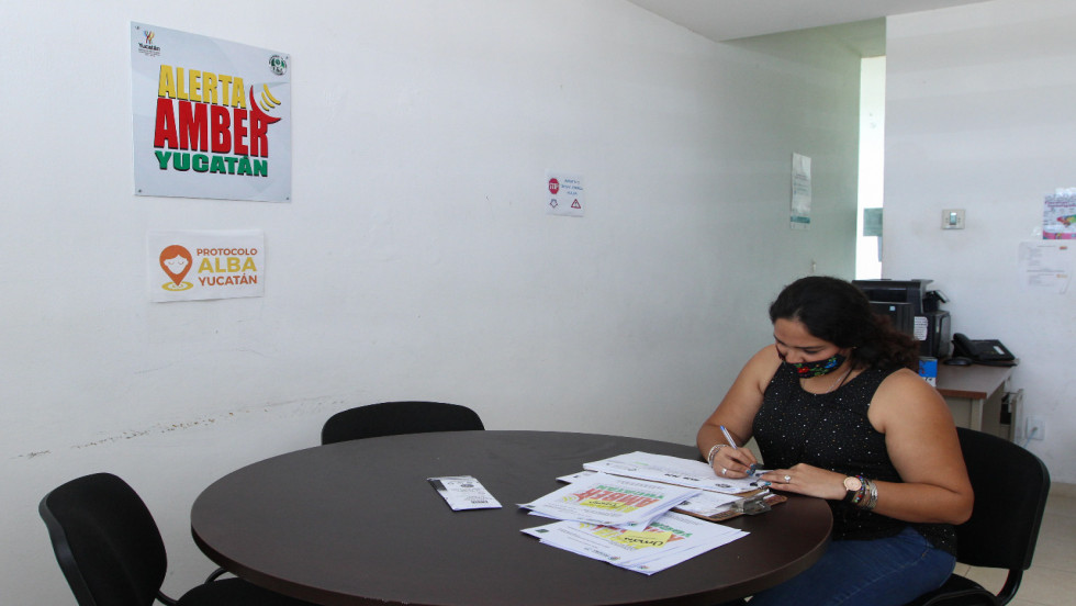 Alerta Amber, apoyo ininterrumpido a la niñez yucateca