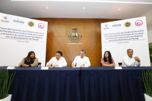 Ayuntamiento de Mérida y Fiscalía General del Estado fortalecen los mecanismos para el acceso de las mujeres a su derecho de justicia