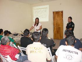 Polic&iacute;as municipales conocen estrategias contra la extorsi&oacute;n