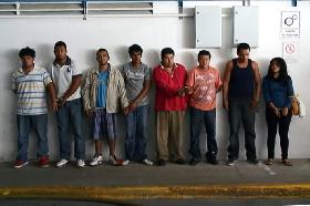 Trasladan al CERESO a banda de asaltantes