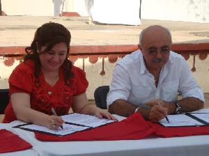 Convenio para prevenir el delito en primarias y secundarias de Ticul