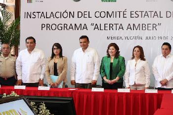 Implementan programa Alerta Amber en Yucat&aacute;n