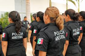 Crece interés de mujeres por unirse a Policía Ministerial