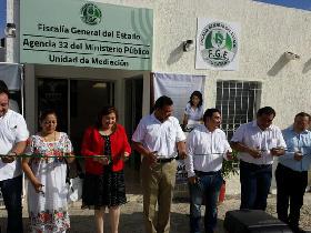 Pone en marcha Rolando Zapata Bello nuevas unidades de mediación