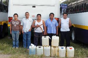 Choferes Robaban Combustible de Autobuses Urbanos