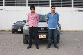 Detiene Fiscalía a Sujetos con Vehículo Robado de Quintana Roo