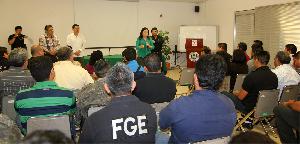 Se reúne Fiscal General con Agentes Ministeriales