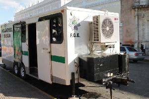 Trasladan Agencia Móvil del Centro para Servicio en Valladolid