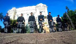Fiscalía General, con Nuevo Escuadrón Canino para reforzar labor policial