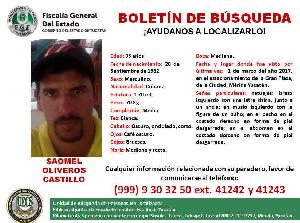 Solicitan colaboraci&oacute;n de la sociedad para ubicar a ciudadano cubano