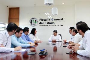 Trabaja FGE por mejora permanente en los procesos del Nuevo Sistema de Justicia Penal