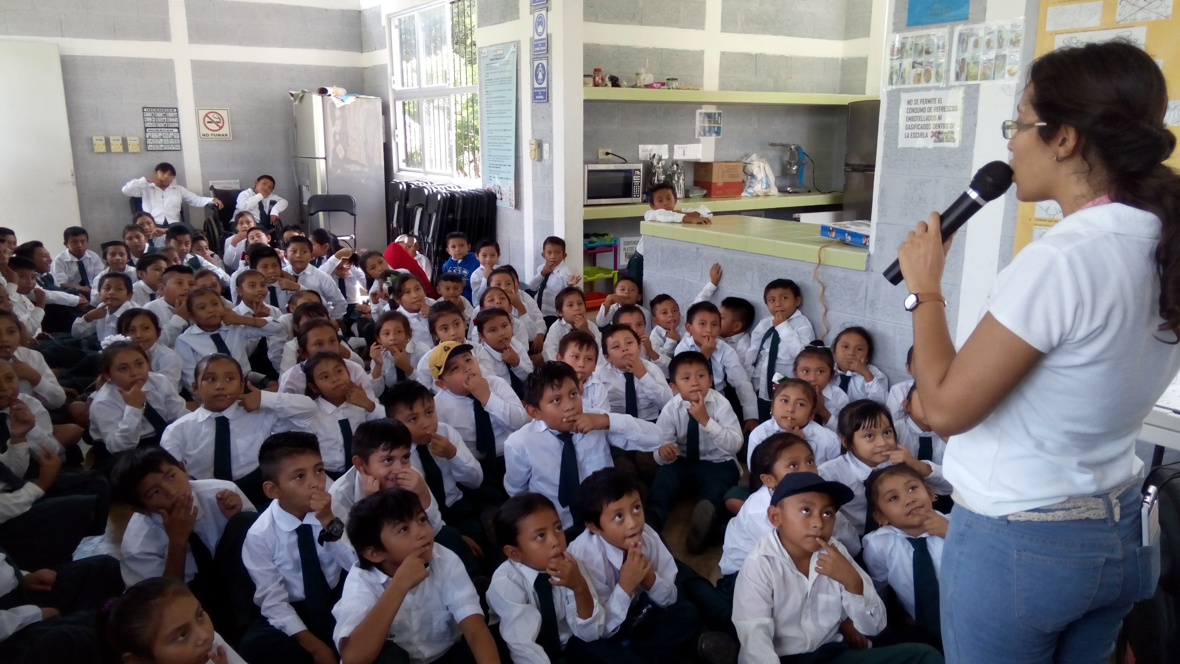 Programas de Prevención del Delito en la primaria Jacinto Canek en Ticimul, Chankom